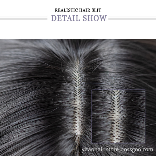 wholesale Black Wig with Bangs Synthetic Long Black Wigs for Women Natural Wigs with Bangs For Black Women Daily Cosplay Party